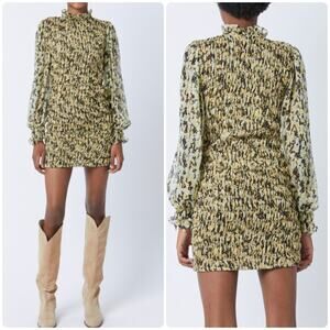 Roseanna Sienna Monaco Dress Light Yellow